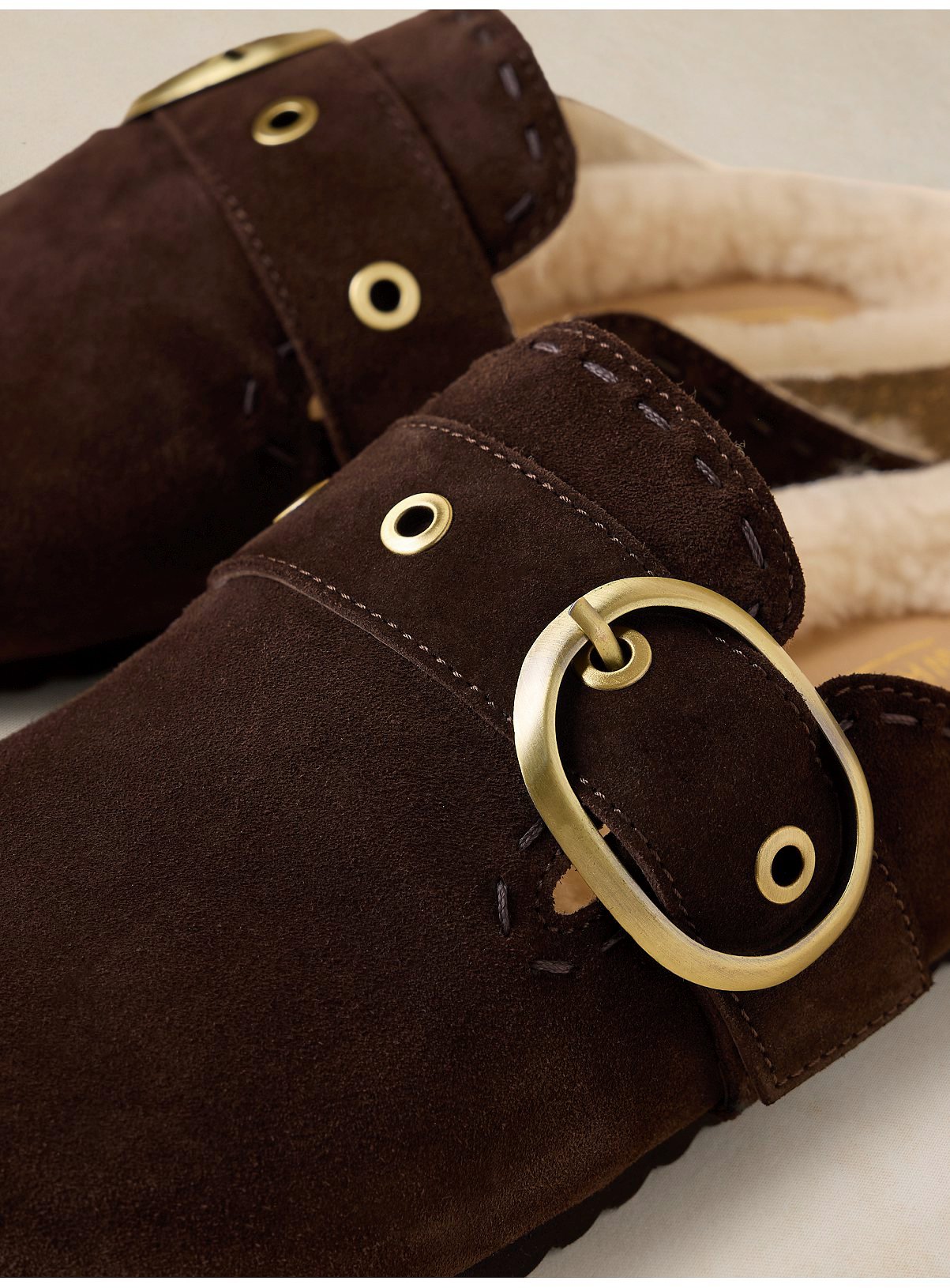 WHITE STUFF Myrtle Buckle Footbed 3 - Image 3 thumbnail